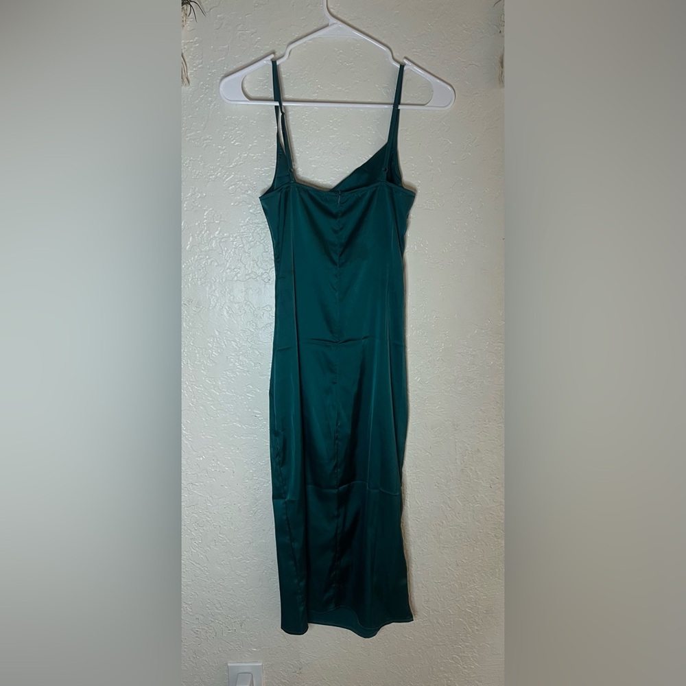 Elegant Teal Dress